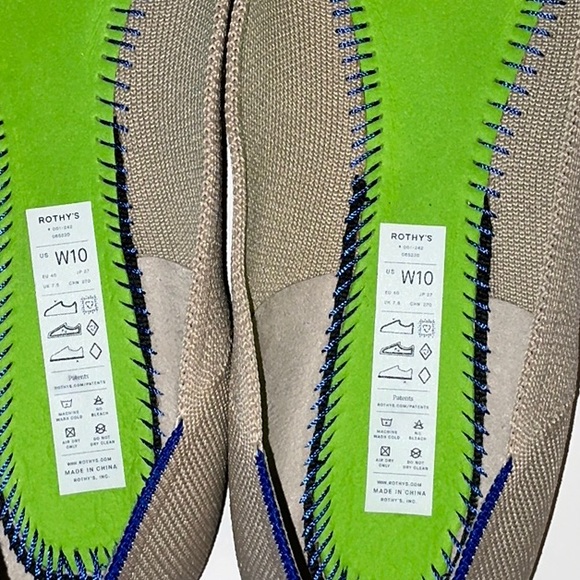 Rothy’s, Ecru, Size 10, The Daily Flat - Picture 9 of 10